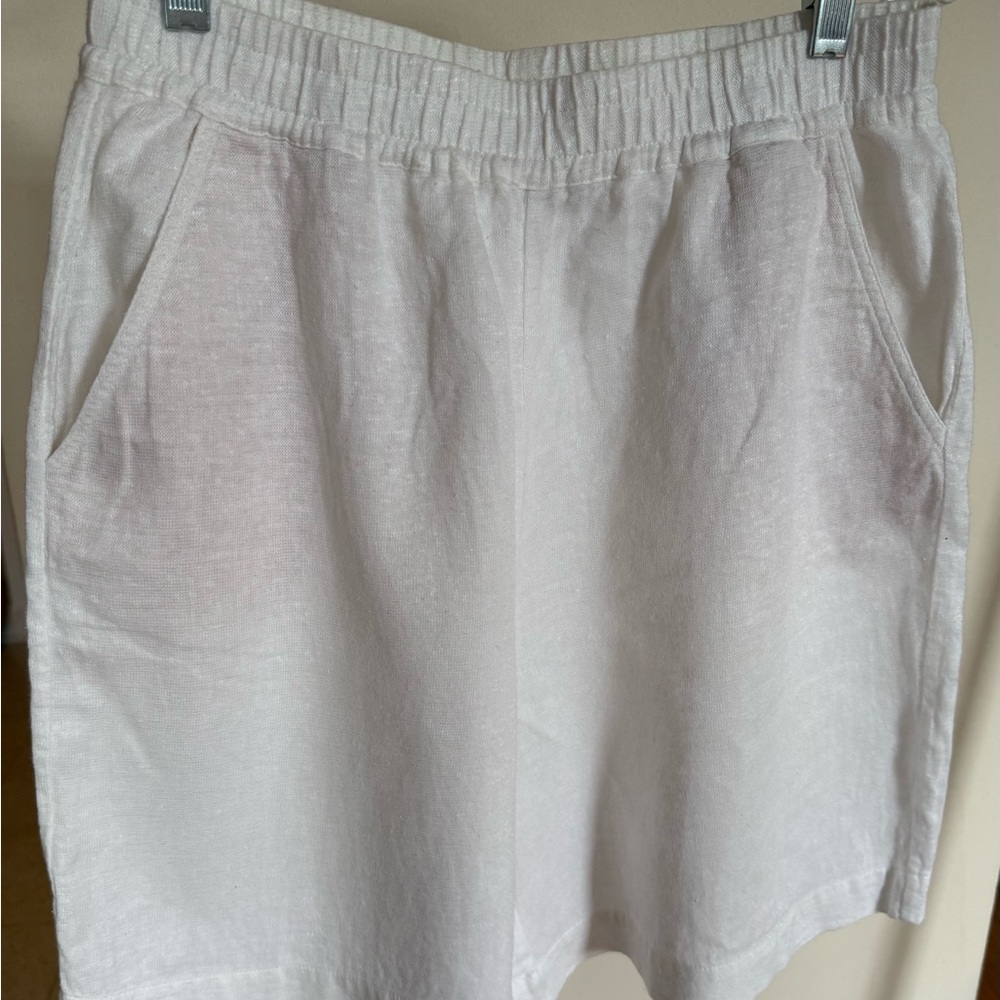 Massimo Dutti Cream Women's Shorts